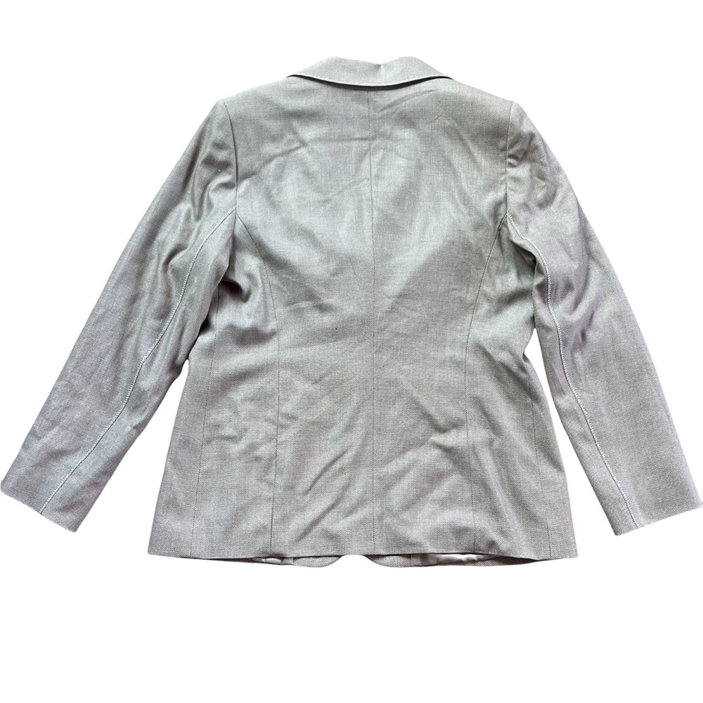 ESCADA EXCLUSIVE FOR NEIMAN MARCUS GRAY BLAZER JACKET - Picture 6 of 13
